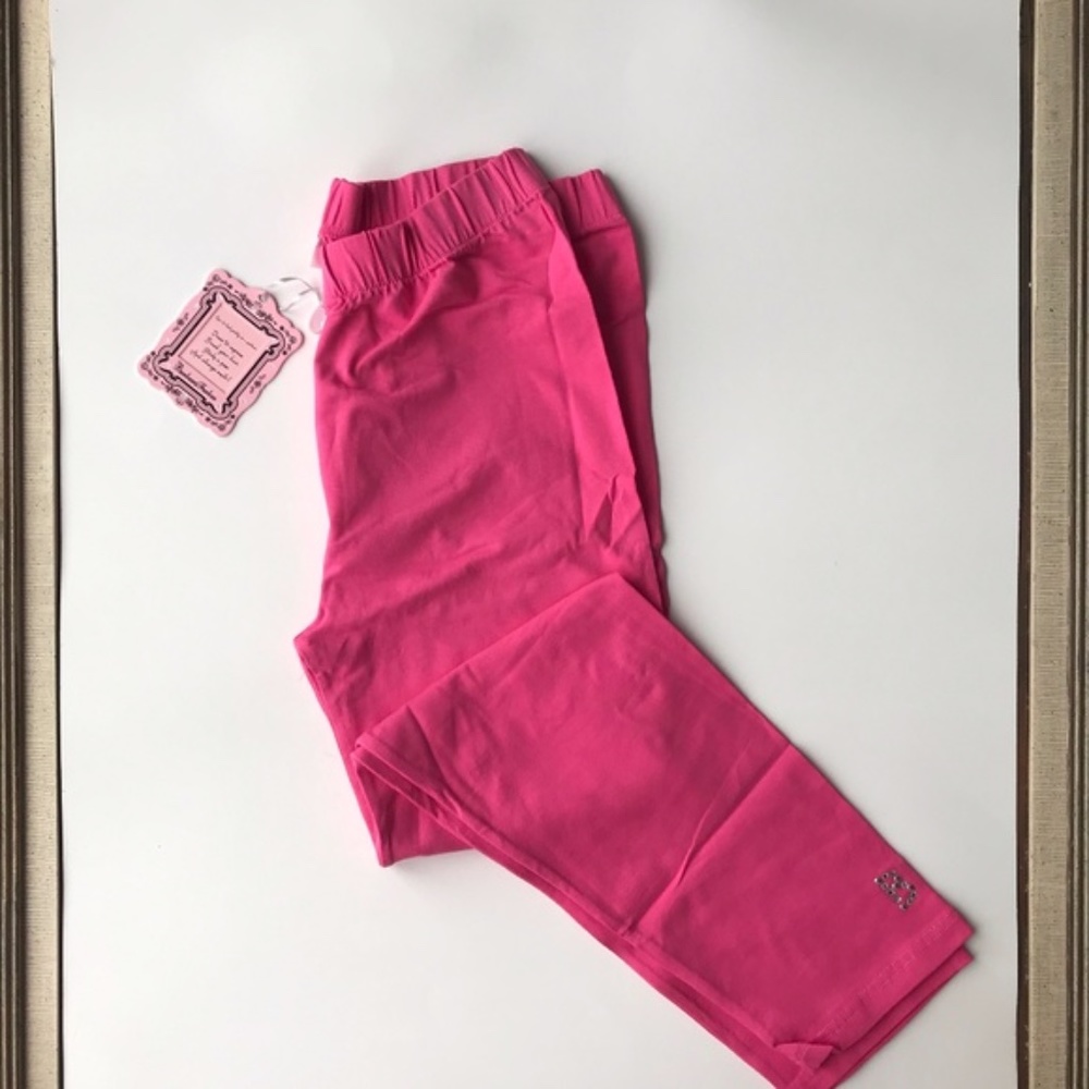 ( 3 for 20) NWt-  Barbie Pink Cotton  Legging  Size 12